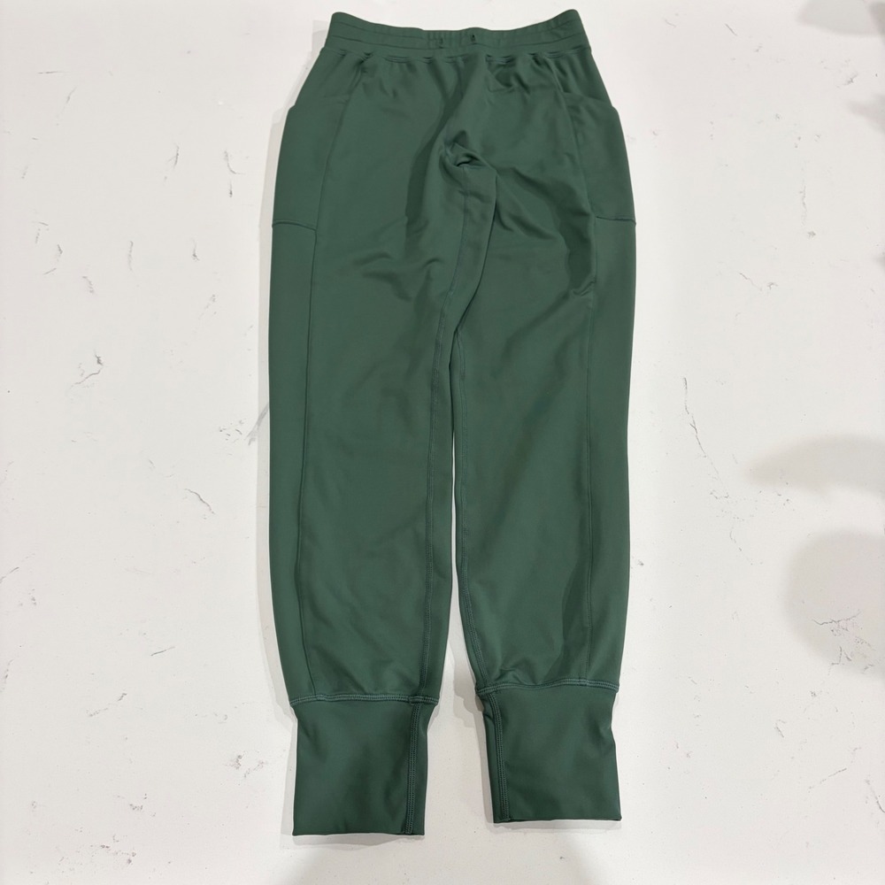 Fabletics Womens XXS Forest Green High Waisted Joggers Athletic Lounge Pants